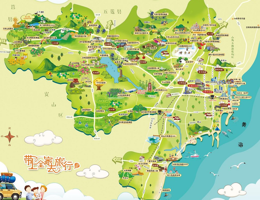 京口景区使用手绘地图给景区能带来什么好处？